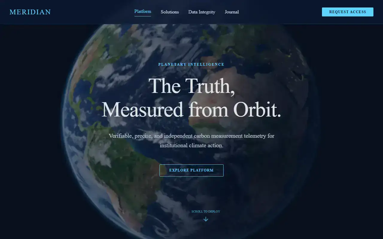 Split Screen — Landing template