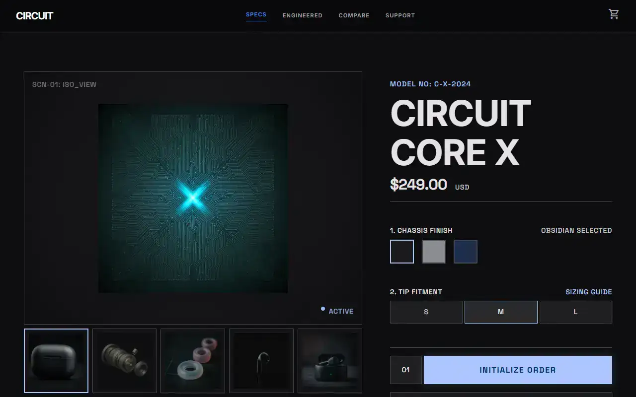 Tech Gadget Store — Ecommerce template