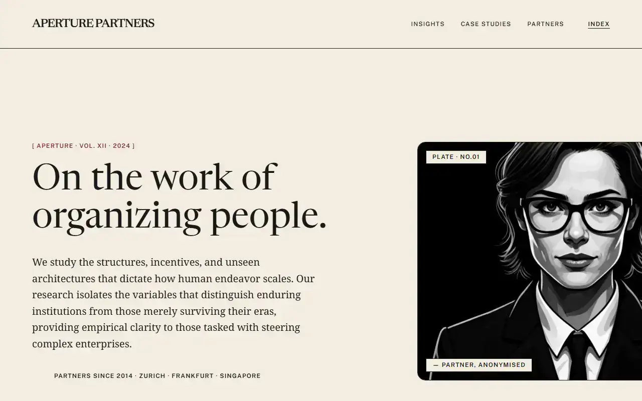 Consulting Firm — Marketing template
