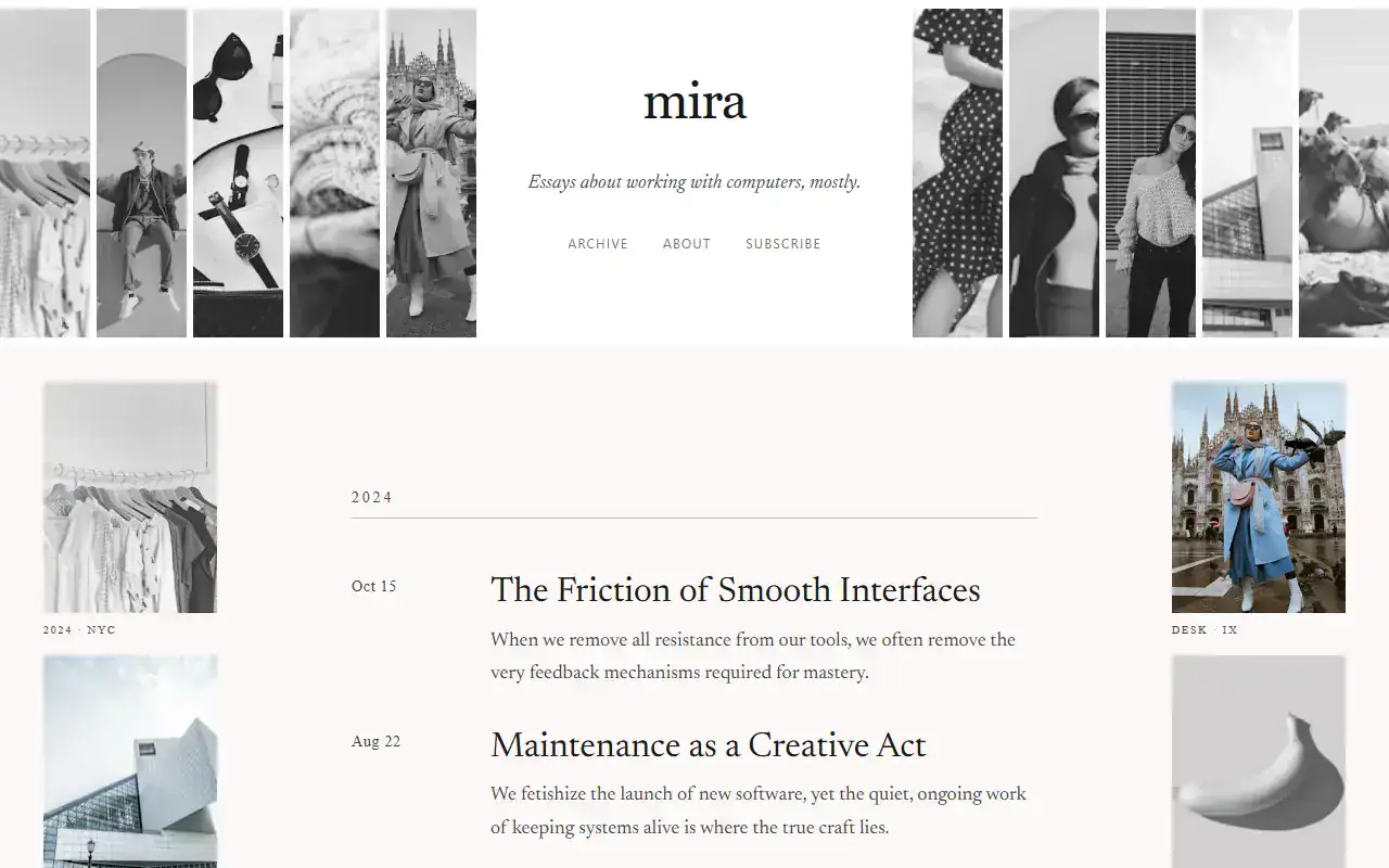 Personal Blog — Blog template