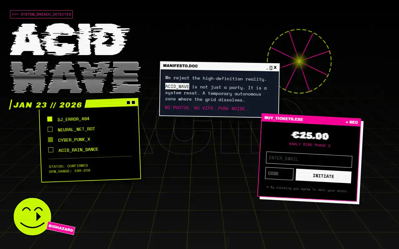 Acid Graphics — Landing template