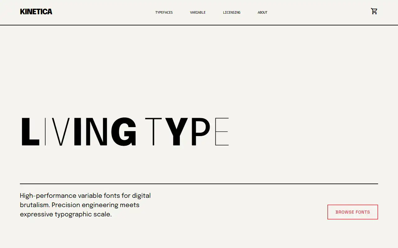 Kinetic Kino — Landing template