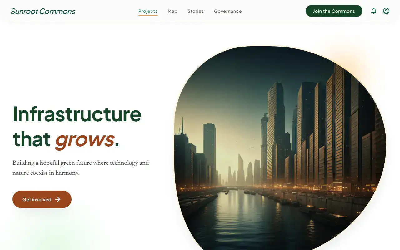 Solarpunk — Landing template